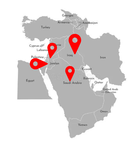Our Locations Map